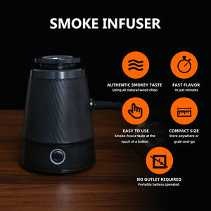 Cocktail Roker Met Houtsnippers Usb Oplaadbare Eten En Drinken Draagbare Rookpistool Binnen-Buiten Rookmachine - Product Image 2