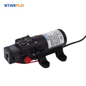 Mini pompe à diaphragme électrique 12V/24V, auto-amorçante, pour le surpression d'eau et l'atomisation, équipement pour lave-auto, en plastique technique - Product Image 4