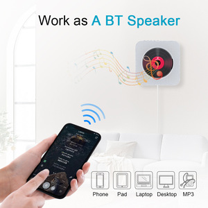 <span class=keywords><strong>Lecteur</strong></span> <span class=keywords><strong>CD</strong></span> portable mural transfrontalier avec répétiteur domestique pour musique <span class=keywords><strong>CD</strong></span>, écran LED, sortie 10W et télécommande - Product Image 4