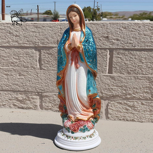 Estatuas Religiosas <span class=keywords><strong>Grandes</strong></span> <span class=keywords><strong>para</strong></span> Exteriores de Tamaño Personalizado, Escultura de la Virgen María en Mármol <span class=keywords><strong>para</strong></span> Jardín de Iglesia - Product Image 5