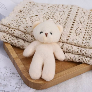 Simpatico <span class=keywords><strong>Orsetto</strong></span> di <span class=keywords><strong>Peluche</strong></span> Mini, Morbido Giocattolo Imbottito in Cotone PP, Antistress, Giocattolo per Macchina Artiglio, Portachiavi - Product Image 3