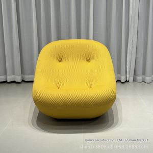 बोनी मुक्त अंतरिक्ष आलसी सोफे सरल प्रकाश विलासिता आधुनिक वबी-साबी शैली अवकाश घूर्णन एकल कपड़े कुर्सी सोफे कुर्सी सोफे कुर्सी - Product Image 2