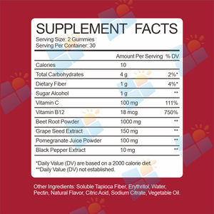 Оптовая цена OEM 100% чистые натуральные органические сырые свекольные жевательные конфеты с циркуляцией оксида азота воздушная сушка красная Свекла - Product Image 2