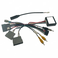 Adaptador de Cableado de Radio, Decodificador de Bus CAN, Conector de 16 Pines a Cable de 22 Pines para Honda City, Greiz, Odyssey, Crider, HRV, Vezel