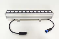 Lave-mur extérieur LED RGBW 24V contrôlé par DMX512 |   Construction en aluminium étanche IP67