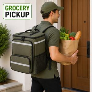 Bolsa Térmica para Entrega de Comida, Disponible en Stock, Mochila Aislante de Gran Capacidad, Bolsa Impermeable para Recoger Comida para Llevar - Product Image 1