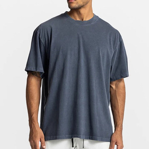 T-shirt Oversize en Molleton Bouclette de Haute Qualité, Personnalisable, Décontracté, Grammage Lourd, 100% Coton, Fabricant de T-shirts Vierges - Product Image 3