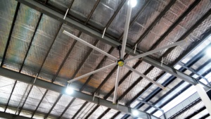 พัดลมเพดานอุตสาหกรรมขนาดใหญ่ 16 ฟุต โบนาวินด์ รุ่น HVLS พร้อมใบพัดอะลูมิเนียม มอเตอร์ไร้แปรงถ่าน สำหรับใช้งานเชิงพาณิชย์ - Product Image 4