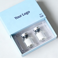 Étiquettes et boîtes personnalisées pour flacons de 3 ml, 5 ml, 10 ml, emballage de contenants de recharge