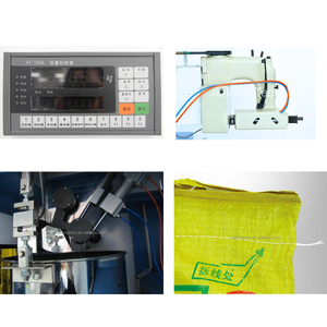 Упаковочная машина JIALONG для наполнения рисовых пакетов с конвейером и швейной машиной, 5-50 кг - Product Image 2