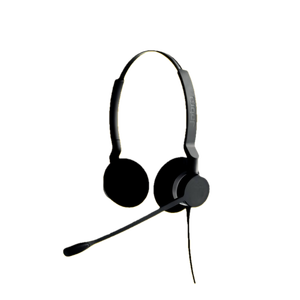 Casque filaire supra-auriculaire <span class=keywords><strong>Jabra</strong></span> Biz 2300 Duo <span class=keywords><strong>QD</strong></span> avec annulation active du bruit (ANC), contrôle tactile et son de qualité studio pour les professionnels - Product Image 1