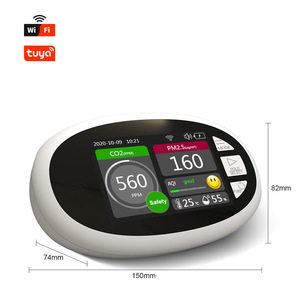 Mô hình phổ biến hồng ngoại ndir cảm biến 7 trong 1 chức năng CO2 PM2.5 hcho TVOC pm1.0 PM10 nhiệt độ độ ẩm - Product Image 6