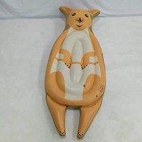 Matelas gonflable personnalisable Koala gonflable flotteur vidange sur piscine divertissement coussin flottant