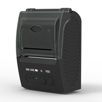 Imprimante de poche mini portable à ruban bleu pour téléphones Android et iOS pour émettre des factures et des reçus