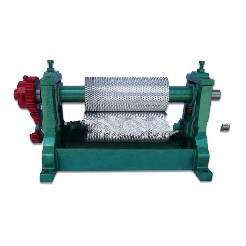 Ручной встряхивание пчелиного воска гребень основа роликовая машина руководство не электрическое