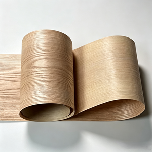 Plaques <span class=keywords><strong>de</strong></span> <span class=keywords><strong>placage</strong></span> en <span class=keywords><strong>bois</strong></span> naturel auto-adhésives, découpées à la rotative, avec support en papier, écologiques, pour meubles d'hôtel et décoration intérieure moderne - Product Image 1
