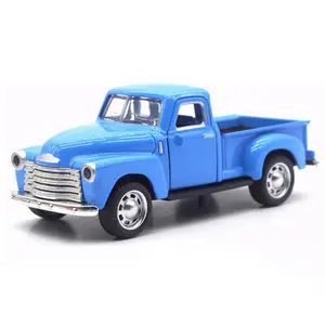 1:32 Schaal Hoge Simulatie Pick-Up Trucks Trekken Auto Speelgoed Diecast Speelgoed Auto 'S Een Escala Model Klassiek Auto Speelgoed