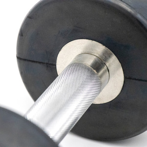 Bộ Quả Tạ 10Kg Logo Tùy Chỉnh Bộ Quả Tạ Tráng Cao Su Tròn Màu Đen <span class=keywords><strong>20</strong></span> <span class=keywords><strong>Kg</strong></span> - Product Image 2