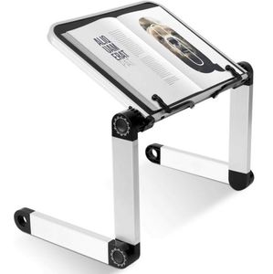 Soporte para Libros Ajustable en Altura y Ángulo, Portátil y Ergonómico, con Clips para Papel, Soporte de Escritorio para Lectura - Product Image 1
