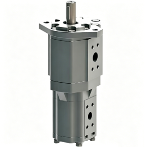 Pompe à engrenages jumelée haute performance STOCK CBQT-E563/F432 conçue pour les circuits hydrauliques de direction et de levage - Product Image 6
