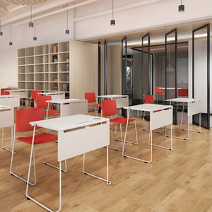 Nuovo Design di Tavoli e Sedie Scolastiche, Set Scrivania e Sedia per Studenti per Aule - Product Image 6