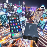 Smartphone 5G Terbuka Kunci Layar AMOLED 6,8 Inci 144Hz Android 15 Ponsel Dual SIM 5000mAh 6GB 128GB Hitam