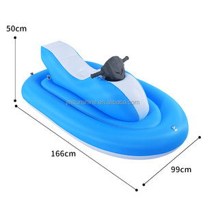 어린이용 맞춤형 모터보트 물놀이 튜브: 전동 제트스키 탑승형 수영장 장난감 - Product Image 2