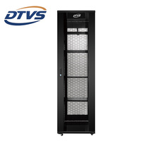 Armoire réseau DTVS 42U 19'' D1-6842 noire 600*800*2050mm, rack de serveur Internet et télécommunications, protection IP20, stock SPCC