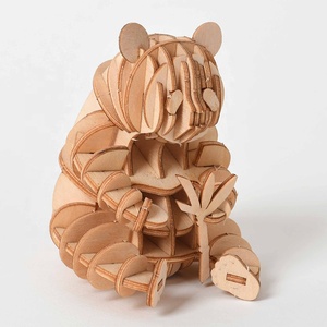 Puzzle 3d en bois, modèle Animal, ODM OEM, nouveau bricolage, ensemble de Puzzle en bois, jouets éducatifs précoces pour enfants, artisanat, vente en gros - Product Image 5