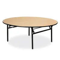 BT-012 Good Quality round table, Laminate Rectangular dining table, Hotel Wedding Event Party Folding Banquet Table