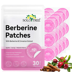 SOLOTREE transdermico berberina patch estratto vegetale integratori all'ingrosso vitamina berberberina bocca nasali per il corpo cerotti - Product Image 1