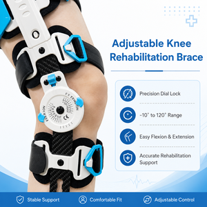 Protections de genou et de cheville personnalisées en gros, fixateurs médicaux pour adultes - Product Image 1