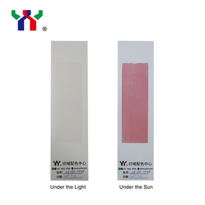 Cao quý và duyên dáng Dark Red Màn hình in ấn photochromic mực cho vải kim loại giấy - Product Image 6