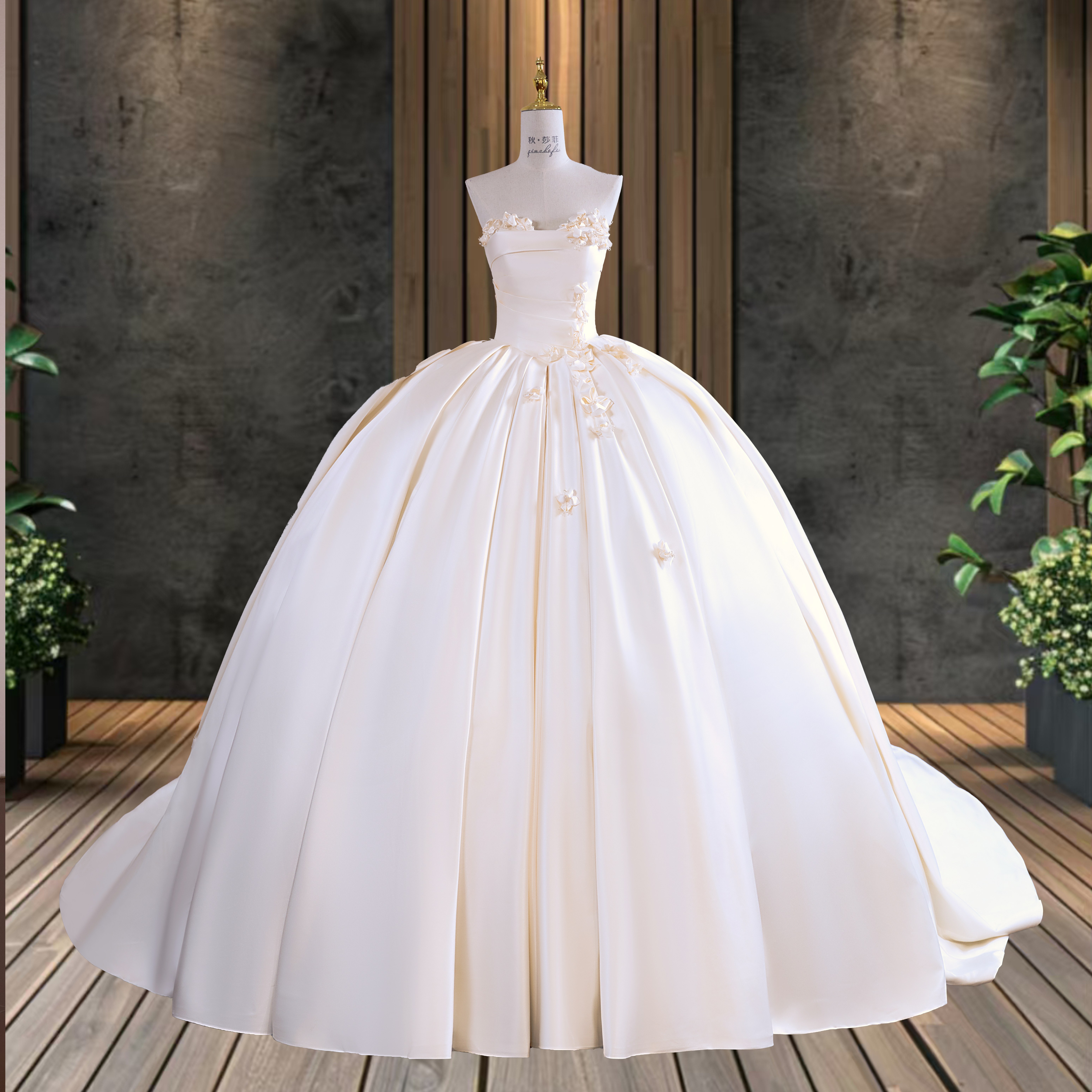Formal Dress Gown Designs For Wedding Principal Sponsors Plus Size