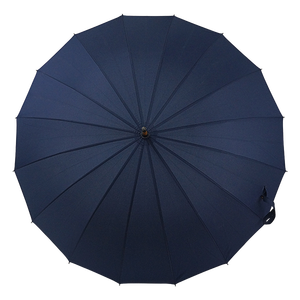 Paraguas Recto Ecológico <span class=keywords><strong>de</strong></span> 16 Varillas con Mango <span class=keywords><strong>de</strong></span> Madera y Apertura Manual, con Tela RPET - Product Image 2