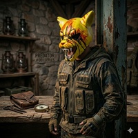 Masque en latex réaliste, design amusant et original, masque intégral tendance pour Halloween, cosplay pour adulte