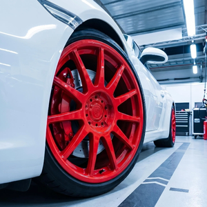 RimPower 17-26" Candy Red Alloy pour Porsche 911/718 Lamborghini <span class=keywords><strong>Ferrari</strong></span> 488/812 Forged Car Rim - Product Image 2