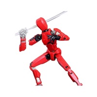 Figurines d'action robotiques 3D Anime Dummy 13 en PVC, sensorielles et anti-stress, multi-articulées et mobiles, pour garçons autistes, gadget cool, cadeau, nouveauté pour fêtes d'enfants
