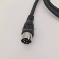 Kabel Audio dan Video Game Khusus Pria Scart 21-pin ke Pria Din 8-pin