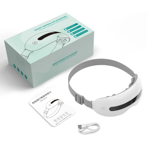 Masseur oculaire chauffant réglable avec télécommande sans fil, personnalisable avec logo fournisseur, pour le soulagement du stress et la santé des yeux - Product Image 6