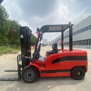 Livraison gratuite, vente directe d'usine, chariot élévateur hydraulique électrique YUNTU, certifié CE, industries de la restauration, 3 tonnes, 4x4, portée - Product Image 3