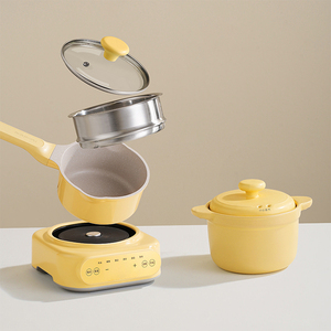 เครื่องทำอาหารเด็กแบบพกพา ดีไซน์แยกส่วน ทำความสะอาดง่าย เคลือบสารกันติดเกรดอาหาร - Product Image 4