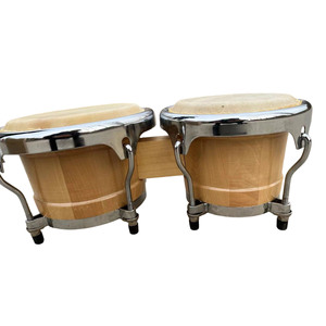 Bán Buôn Bongo Trống 7.5 Inch Và 8.5 Inch Congas Gỗ Bộ Gõ Nhạc Cụ Bongo Cho Trẻ Em Người Lớn Người Mới Bắt Đầu - Product Image 2