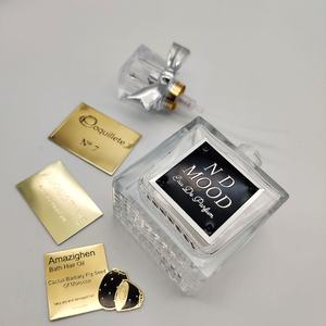 Etiqueta Adhesiva Transparente Personalizada con Logotipo de Perfume, Etiqueta de Embalaje de Fragancia de Perfume de Marca Privada, Función de Raspar - Product Image 2
