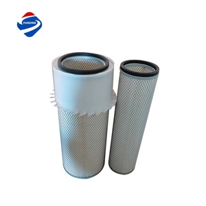 Filtro de Aire para Excavadora Hyundai, Nuevo, Compatible con AF26285K 11EM-21041 11N6-24520, para Camiones y Motores de Automóviles - Product Image 1