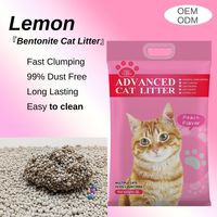 Litière pour chat en bentonite super écologique, anti-odeurs, avec charbon actif et agglomération rapide, pour les foyers multi-chats
