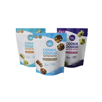 Imprimé personnalisé de qualité alimentaire ziplock croquettes de poulet biscuit riz craquelin collation personnalisé pochette en plastique emballage alimentaire sac
