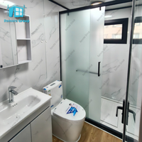 Maison mobile préfabriquée REMOTE avec toilettes et douche fournisseur modulaire petite maison conteneur extensible pliable prix