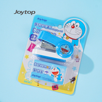 Joytop JT-102927 – Ensemble agrafeuse manuelle en métal Doraemon personnalisable en gros – Fournitures de bureau et scolaires mignonnes à thème dessin animé pour cadeaux d'enfants