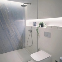 Dalle de marbre bleu Pallido de qualité supérieure, polie, sur mesure, pour îlot de cuisine, évier, meuble-lavabo, table à manger, villa, salle de bain, vente en gros, directement de l'usine